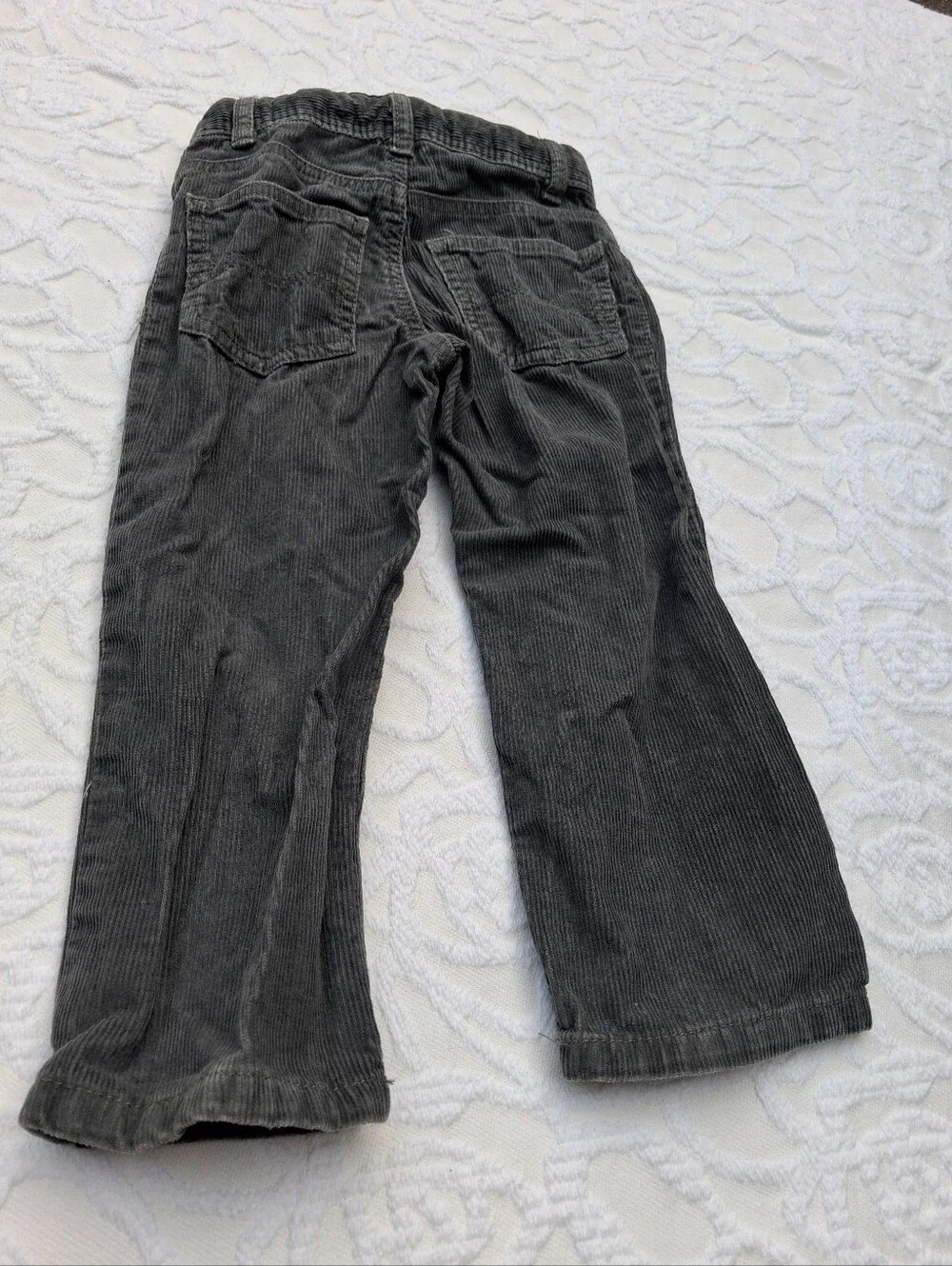 Gray Corduroy Kids' Pants Size 3T